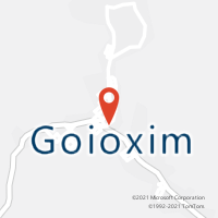 Mapa com localização da Agência AC GOIOXIM
