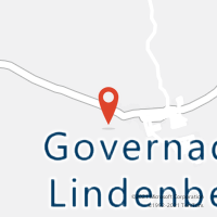 Mapa com localização da Agência AC GOVERNADOR LINDENBERG