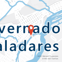 Mapa com localização da Agência AC GOVERNADOR VALADARES