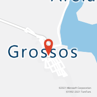 Mapa com localização da Agência AC GROSSOS