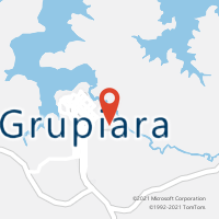 Mapa com localização da Agência AC GRUPIARA