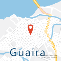 Mapa com localização da Agência AC GUAIRA