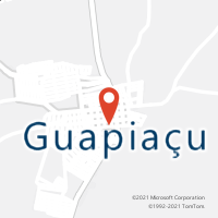 Mapa com localização da Agência AC GUAPIACU