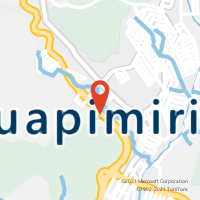 Mapa com localização da Agência AC GUAPIMIRIM