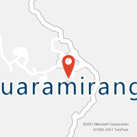 Mapa com localização da Agência AC GUARAMIRANGA