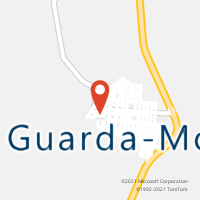 Mapa com localização da Agência AC GUARDA MOR
