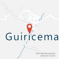 Mapa com localização da Agência AC GUIRICEMA