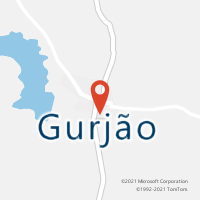 Mapa com localização da Agência AC GURJAO