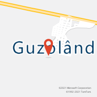Mapa com localização da Agência AC GUZOLANDIA