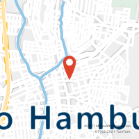 Mapa com localização da Agência AC HAMBURGO VELHO