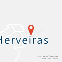 Mapa com localização da Agência AC HERVEIRAS