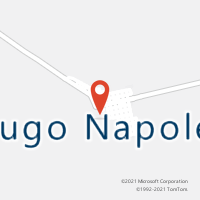Mapa com localização da Agência AC HUGO NAPOLEAO