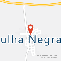 Mapa com localização da Agência AC HULHA NEGRA