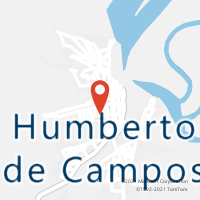 Mapa com localização da Agência AC HUMBERTO DE CAMPOS