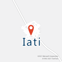 Mapa com localização da Agência AC IATI