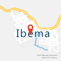 Mapa com localização da Agência AC IBEMA