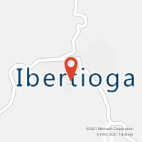 Mapa com localização da Agência AC IBERTIOGA