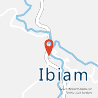 Mapa com localização da Agência AC IBIAM