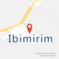 Mapa com localização da Agência AC IBIMIRIM