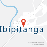 Mapa com localização da Agência AC IBIPITANGA