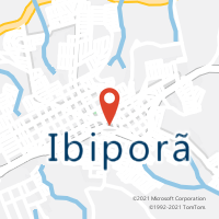 Mapa com localização da Agência AC IBIPORA