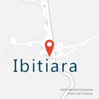 Mapa com localização da Agência AC IBITIARA