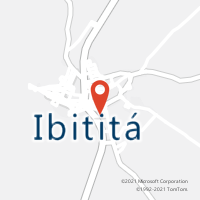 Mapa com localização da Agência AC IBITITA