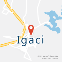 Mapa com localização da Agência AC IGACI