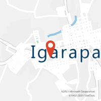 Mapa com localização da Agência AC IGARAPAVA