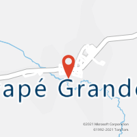 Mapa com localização da Agência AC IGARAPE GRANDE