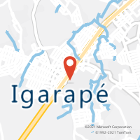 Mapa com localização da Agência AC IGARAPE