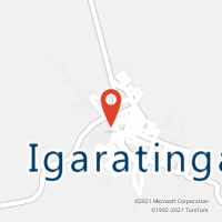Mapa com localização da Agência AC IGARATINGA