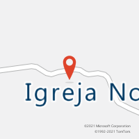 Mapa com localização da Agência AC IGREJA NOVA