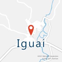 Mapa com localização da Agência AC IGUAI