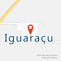 Mapa com localização da Agência AC IGUARACU