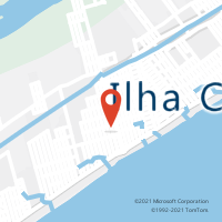 Mapa com localização da Agência AC ILHA COMPRIDA