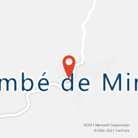 Mapa com localização da Agência AC IMBE DE MINAS