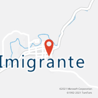 Mapa com localização da Agência AC IMIGRANTE