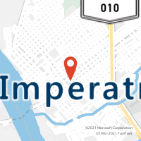 Mapa com localização da Agência AC IMPERATRIZ