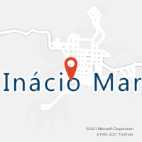 Mapa com localização da Agência AC INACIO MARTINS