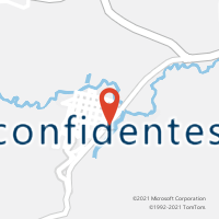 Mapa com localização da Agência AC INCONFIDENTES