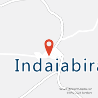 Mapa com localização da Agência AC INDAIABIRA