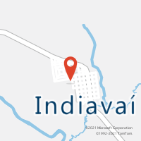 Mapa com localização da Agência AC INDIAVAI