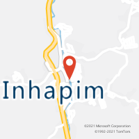 Mapa com localização da Agência AC INHAPIM