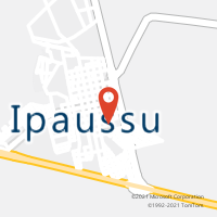 Mapa com localização da Agência AC IPAUSSU