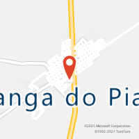 Mapa com localização da Agência AC IPIRANGA DO PIAUI