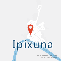 Mapa com localização da Agência AC IPIXUNA
