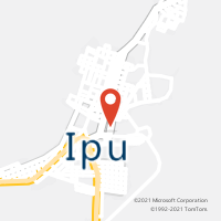 Mapa com localização da Agência AC IPU