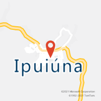 Mapa com localização da Agência AC IPUIUNA
