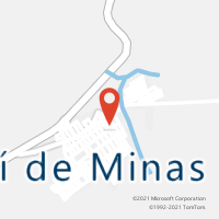 Mapa com localização da Agência AC IRAI DE MINAS